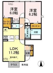 エタニティ Ⅰの間取り画像