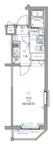 エスパシオ西高島平の間取り画像