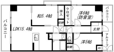 コスモスの間取り画像