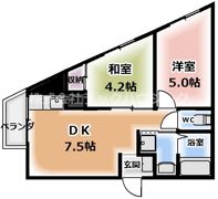 パークアベニュー壱番館の間取り画像