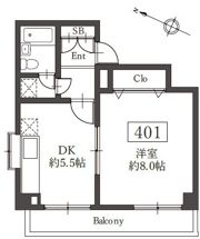ロイヤル目黒の間取り画像