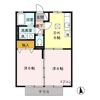 セジュール札元 A棟の間取り画像