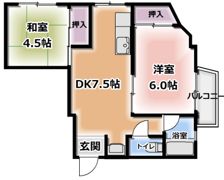 コーポ西宮の間取り画像