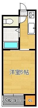 サンハイツニュー日吉の間取り画像