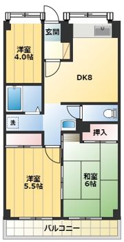 ソレイユ久保の間取り画像