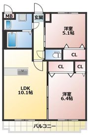 CORPO-YUKIの間取り画像