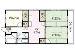 相原マンションの間取り画像