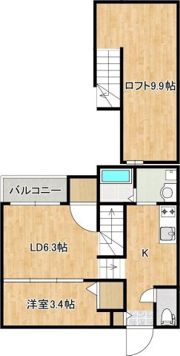 コアスクエアIIの間取り画像