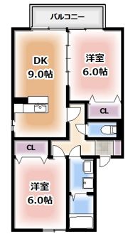 JAセピアⅢの間取り画像