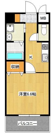 MDIミルファルコ下曽根駅前の間取り画像