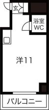 シンコー熊本駅前スカイマンションIの間取り画像