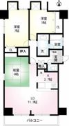 ライツ浦和別所の間取り画像