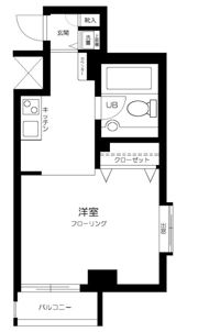 メトロフォートの間取り画像