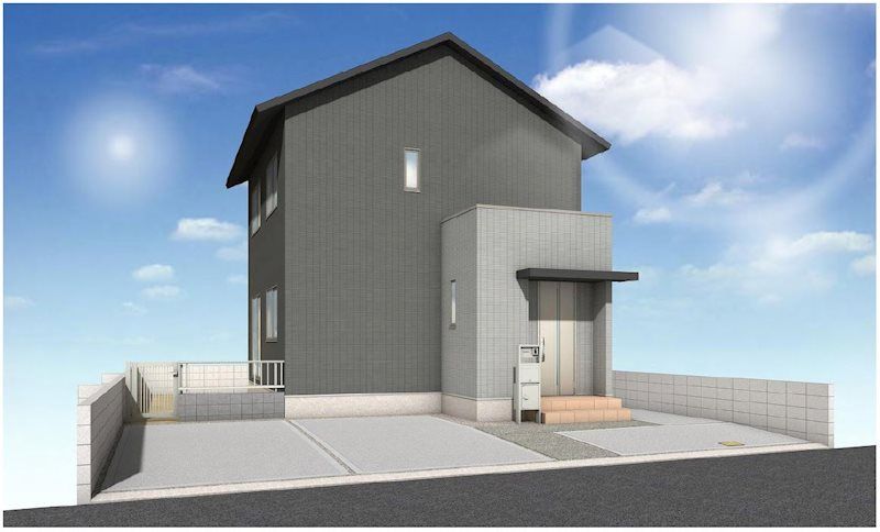 伊島町1丁目戸建貸家の外観画像
