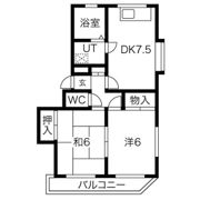 第2中尾ハイツの間取り画像