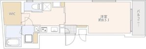 GranDuo高円寺Vの間取り画像