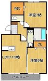 カーサ フェリーチェの間取り画像