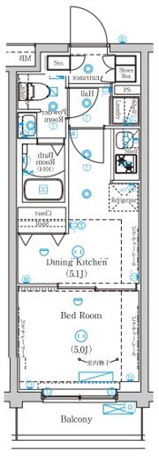 Mind Higashijujoの間取り画像
