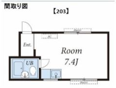 フジハイツの間取り画像