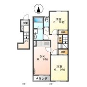 パークサイド神宮寺の間取り画像