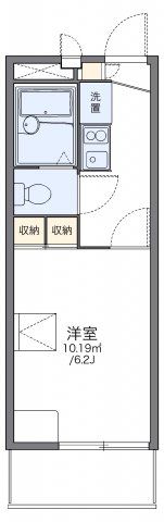 レオパレスジェンティアンの間取り画像