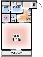 LIB TOUDAの間取り画像