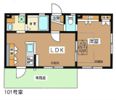 ガーデンコート浜田山の間取り画像