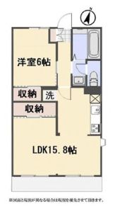 ヴァンベール東川口の間取り画像