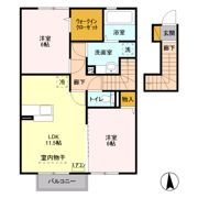 グレイス ナレッジの間取り画像