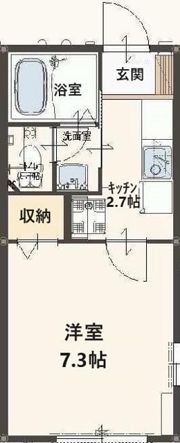 オリオンパークの間取り画像
