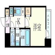 プレサンス松屋町駅前の間取り画像