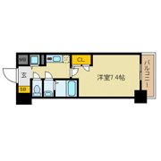 エスリード北浜EASTの間取り画像