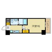 エスリード北浜の間取り画像