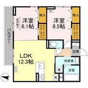 ラフィーネ南蔵王の間取り画像