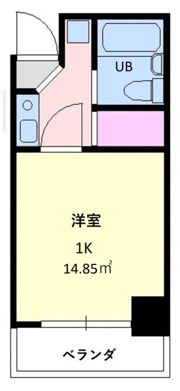 ビューハイムの間取り画像