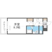 プレサンス梅田の間取り画像