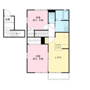 プルミエール野澤 Gの間取り画像