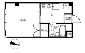 タケオハイツの間取り画像