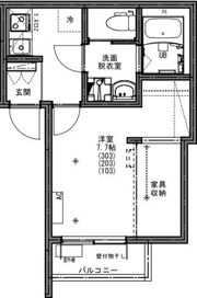 KEIAI RESIDENCE 津田沼の間取り画像