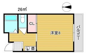 ビューラー山手の間取り画像