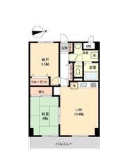 マンション白陽の間取り画像