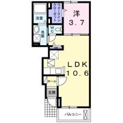 メゾン サニー ジェル��Ⅱの間取り画像