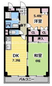 メゾン・ド・フルールの間取り画像