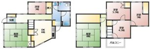 廿日市市八坂2丁目戸建ての間取り画像