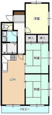 ハイライフ和誠の間取り画像