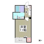 シャトレ新江古田の間取り画像