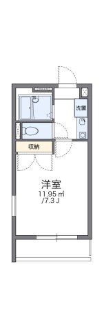 レオパレスガーデンビレッジの間取り画像