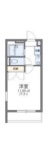 レオパレスガーデンビレッジの間取り画像