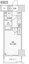 レジディア笹塚Ⅱの間取り画像