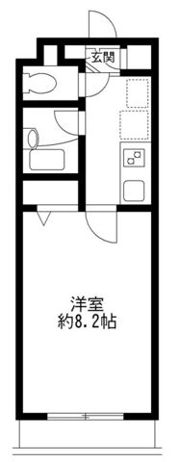 ドゥ・ベルジュールの間取り画像